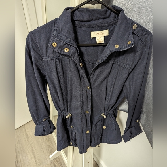 Cropped Sleeve Jacket - Picture 1 of 1